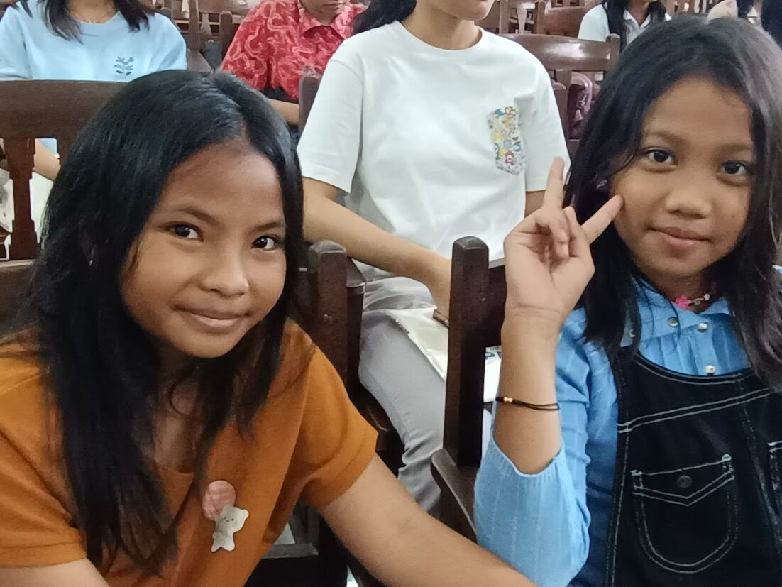 Kinderen in Yogyakarta
