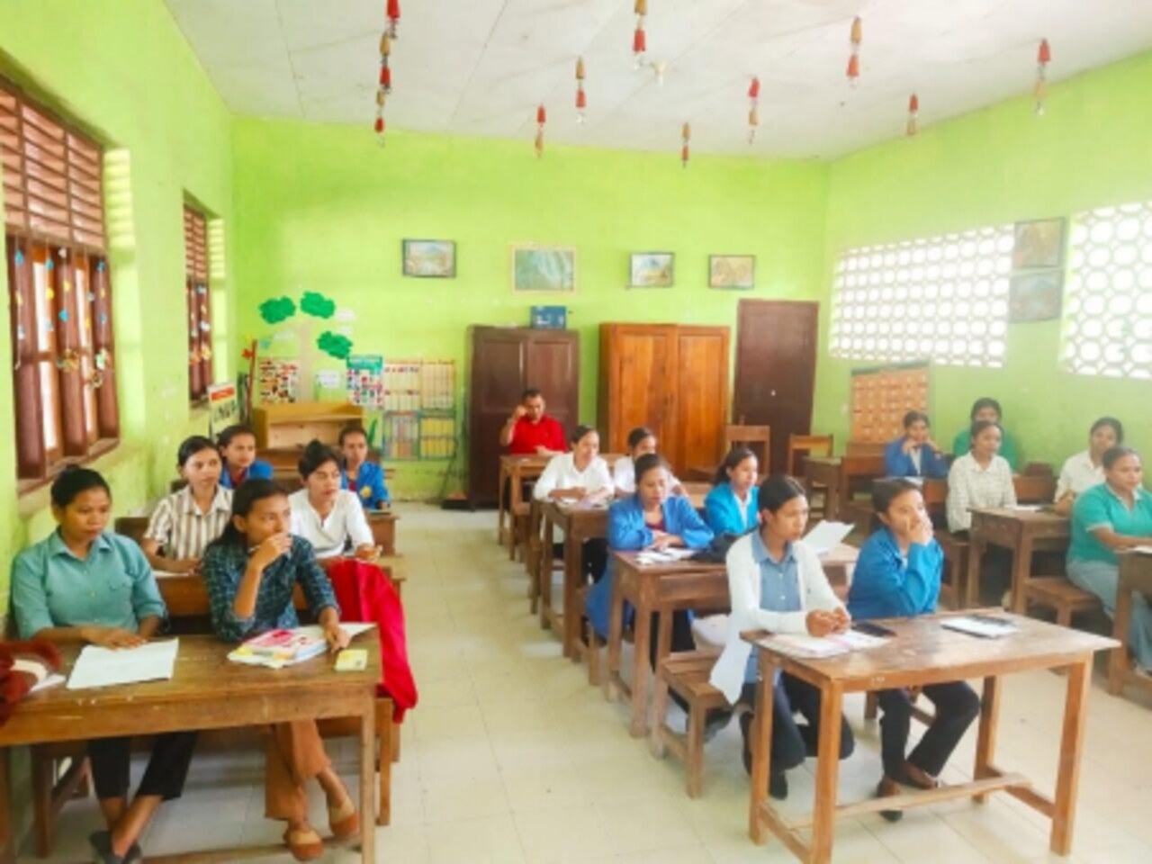 Teacher training in Atambua, Timor