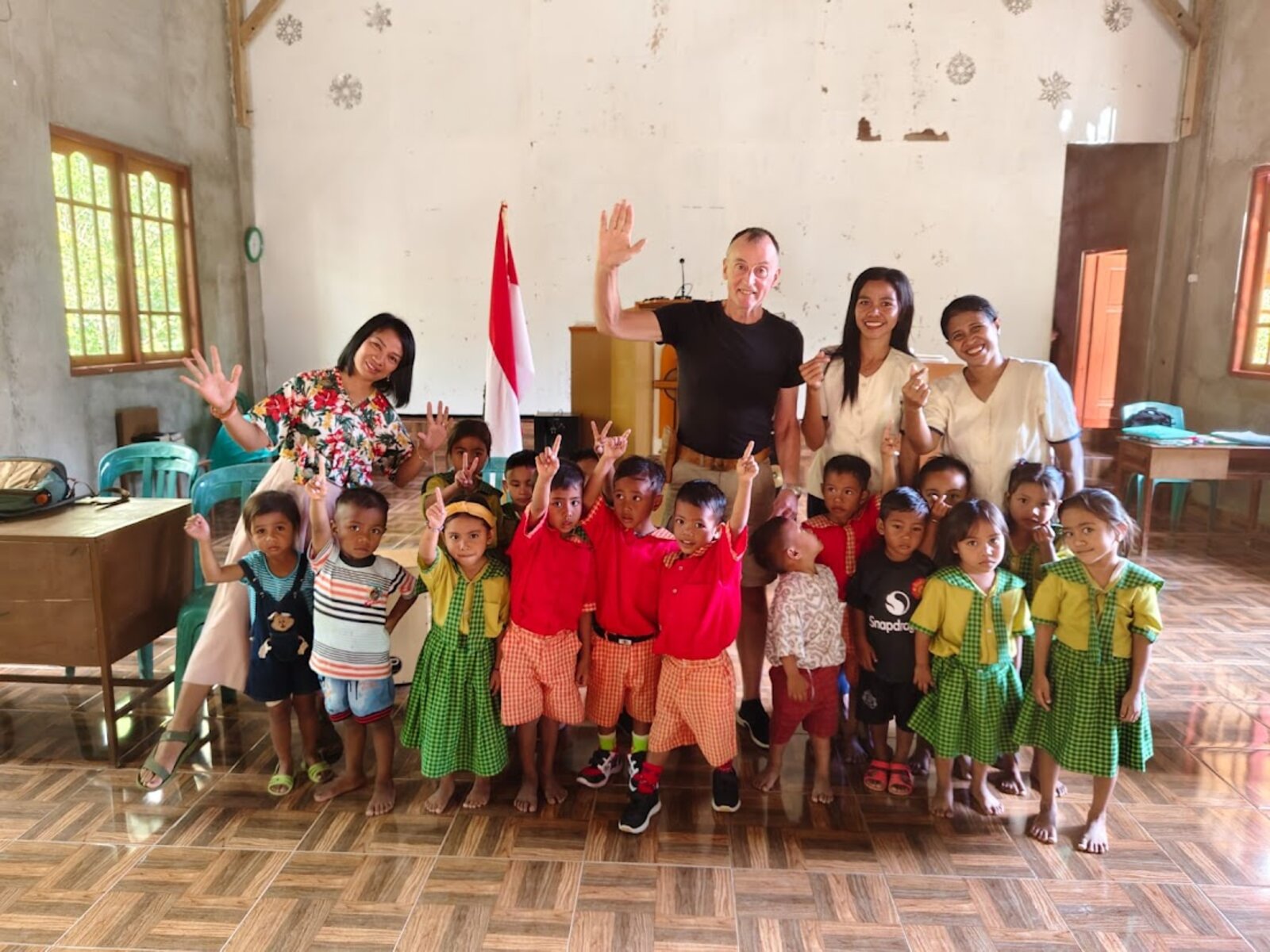 Kindergarten education on Sumba